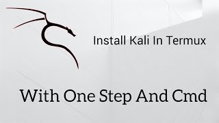 Install kali Linux In Termux With 1 Command [upl. by Onitrof724]