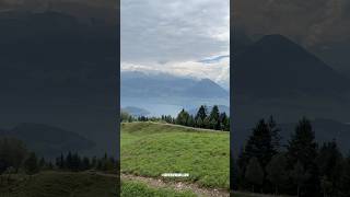 Beautiful Switzerland 🇨🇭 Cogwheel Train Ride Rigi Kaltbad Weggis Switzerland Shorts [upl. by Kubetz862]