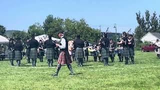 78th Highlanders Halifax Citadel Grade 1 Medley Antigonish Highland Games 2024 [upl. by Heman]