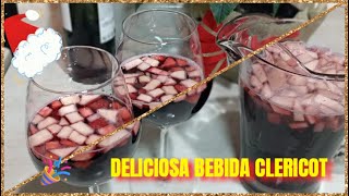 COMO PREPARAR BEBIDAquotCLERICOTquot PONCHE FRIO DELICIOSO IDEAL PARA NAVIDAD Y AÑO NUEVO [upl. by Yeffej]