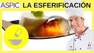 LA ESFERIFICACIÓN Cocina molecular la técnica de esferificación [upl. by Ahders47]