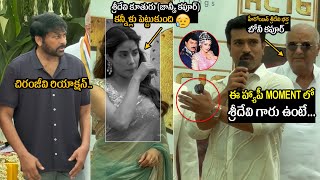 Ram Charan Speech at RC16 Movie Launch Event  Janhvi Kapoor Chiranjeevi  Exclusive [upl. by Enilram]