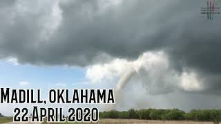 Tornado in Madill oklahama  22 April 2020 [upl. by Cirde9]