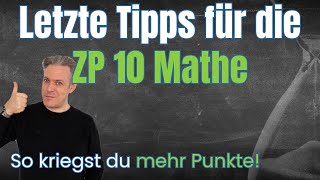 So kriegst du mehr Punkte in der Mathe ZP 10 ZAP Tipps [upl. by Myron]