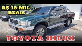 TOYOTA HILUX À VENDA POR APENAS 18 MIL REAIS [upl. by Eornom]