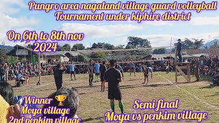 nagaland village guard volleyball tournament [upl. by Bodrogi]