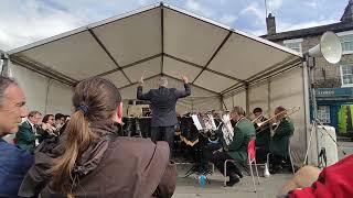 Kirkby Lonsdale Brass Band Contest  2nd Place Eccleston Brass Band  March The Black Knight [upl. by Kimberlyn818]