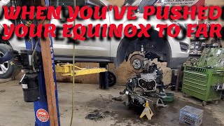 BRINGING AN EQUINOX BACK FROM THE DEAD TIMING CHAIN REPLACEMENT AND PITFALLS OF THE 24 ECOTEC [upl. by Aleacin967]