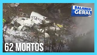 Queda de avião em Vinhedo SP deixa 62 mortos [upl. by Heall974]