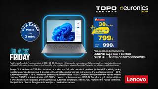 Black Friday pasiūlymai Topo Centre LENOVO kompiuteris ir DELONGHI kavos aparatas [upl. by Yennaiv]