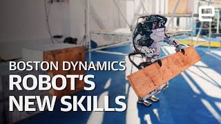 Boston Dynamics Atlas shows off a new set of skills [upl. by Aneba]