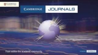 Cambridge Journals 2011 Overview [upl. by Caz]