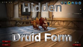 WoW  Druid Hidden Form Moonspirit  How to get his form in Shadowlands [upl. by Oirromed]