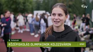 Középiskolás olimpikonok Kolozsváron – Erdélyi Magyar Televízió [upl. by Nylrats]