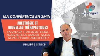 Anesthésie et nouvelles thérapeutiques nouveaux traitements néoadjuvants du cancer  quels [upl. by Barayon555]