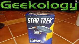 Running Press Star Trek Light Up Starship Enterprise  Geekology s7e15 [upl. by Dibb218]