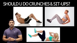 SHOULD YOU DO CRUNCHES AND SITUPS [upl. by Aissej449]