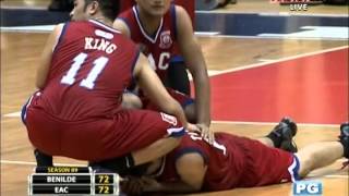 News5E  CSB VS EAC 4TH QUARTER  NCAA SEASON 89 JULY 04 2013 [upl. by Ramedlav]