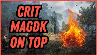 ESO PvP  Crit MagDK SLAYS in NEW BGs  Battleground Chronicles [upl. by Alby]