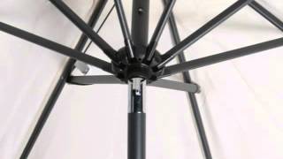 3m Tilt and Crank Round Parasol [upl. by Turino139]