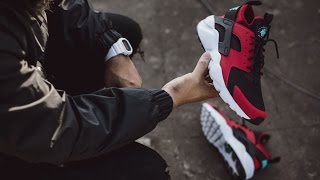 Nike Air Huarache Run  Ultra  Gym Red  My Thoughts and On Feet Review [upl. by Anitnerolf670]