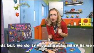 My niece eva´s birthday card on cbeebies last card [upl. by Orlene986]