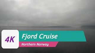 Slow TV  40 minute cruise among the fjords and mountains in Northern Norway [upl. by Ester]