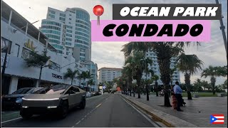 🚙☀️Driving around Ocean Park amp Condado San Juan Puerto Rico 4K 🇵🇷 [upl. by Roumell]