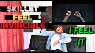 Skillet  quotFeel Invinciblequot Official Music Video Reaction [upl. by Ikcaj]