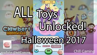 Clawbert Halloween 2017  All Toys Unlocked [upl. by Yaras]