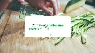 THERMOMIX® TM6  Tutoriel Cookidoo® Comment ajouter des recettes à quotMa semainequot [upl. by Aennyl]