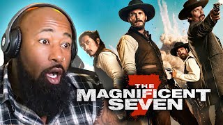 Magnificent Seven 2016 Movie Reaction First Time Watching [upl. by Deer265]