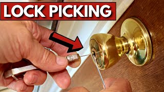 How to Pick a Lock in 30 Seconds  Lock Picking Tutorial by Jason Hanson [upl. by Akemej]