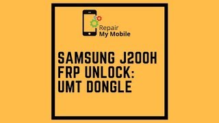 Samsung J200H FRP Unlock UMT Dongle [upl. by Ahseinad]