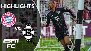 Monchengladbach vs Bayern Munich  Bundesliga Highlights  ESPN FC [upl. by Anahsek]