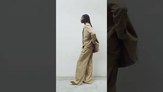 “This pant has it all Fit drape ease swagger” The Draper Pleated Pant is gold everlane [upl. by Oer]