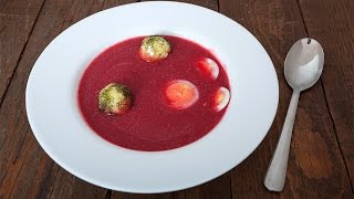 Supa  Čorba od cvekle  Beet soup  Bebina kuhinja  Domaći video recept [upl. by Eimmelc610]