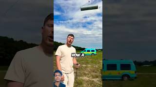 BUS VS STEEL PIPE VAN VS STEEL PIPE🫨🫨 trending mrbeast car shorts [upl. by Tiernan]