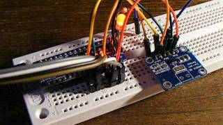 masurare curent si tensiune cu INA219 si Arduino [upl. by Flinn876]