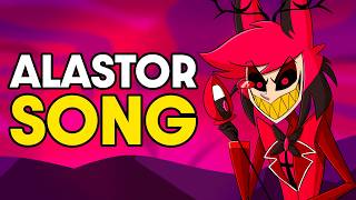 SMILE Hazbin Hotel Song  Alastor Original Song  Animated Music Video [upl. by Alicsirp]