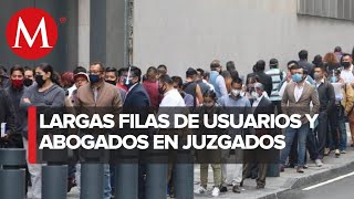 Tras cierre por coronavirus reabren juzgados familiares en CdMx [upl. by Iatnwahs687]