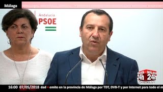 Las enmiendas del PSOE a los PGE triplican la cantidad que el Gobierno quiere destinar a Málaga [upl. by Ordnajela]