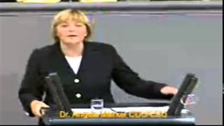 Angela Merkel über Integration und Zuwanderung 13092002  Bananenrepublik [upl. by Nahgam]