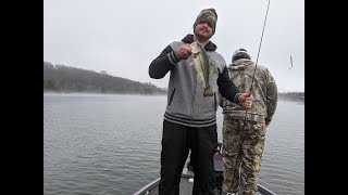 Table Rock Lake Video Fishing Report January 1 2024 short [upl. by Abbott]