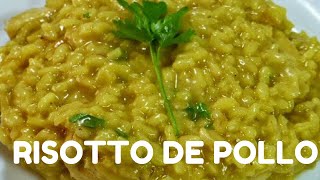 Risotto de Pollo  Receta casera paso a paso [upl. by Slemmer]