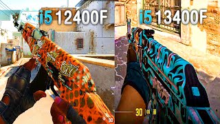 i5 12400F vs i5 13400F  Cs2 Counter Strike 2  June 2024 [upl. by Prebo]