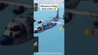 Welcome to Pubg India airline 🤣🤣 bgmi pubgmobile viralvideo funny pubg shortsfeed shorts [upl. by Nosduh]