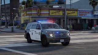 LASD SEB K9 UNIT RESPONDING CODE 3 [upl. by Eelak34]