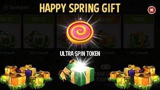 GOP3 Spring Calendar Gift Ultra Spin Token Prize Chest Reveal  Android [upl. by Yerot]