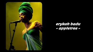 Erykah Badu  Appletree Lyrics [upl. by Millham36]